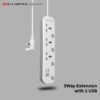 3 Way Extension with USB